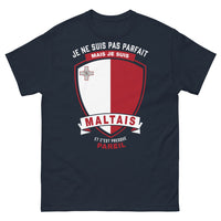 Thumbnail for T-shirt Maltais marine - je ne suis pas parfait, mais presque pareil