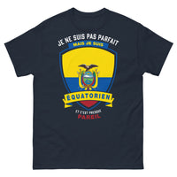 Thumbnail for T-shirt équatorien marine - Je ne suis pas parfait, mais je suis équatorien