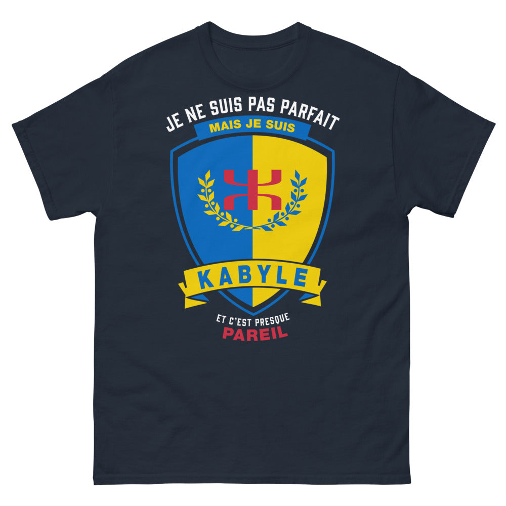 T-shirt Kabyle marine - Presque parfait, clin d'œil humoristique