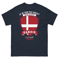 Thumbnail for T-shirt Danois marine - Je ne suis pas parfait