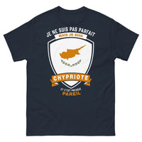 Thumbnail for T-shirt Chypre marine - fierté chypriote