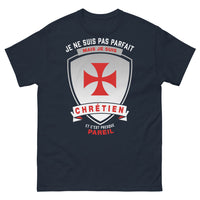 Thumbnail for T-shirt Chrétiens marine - presque pareil
