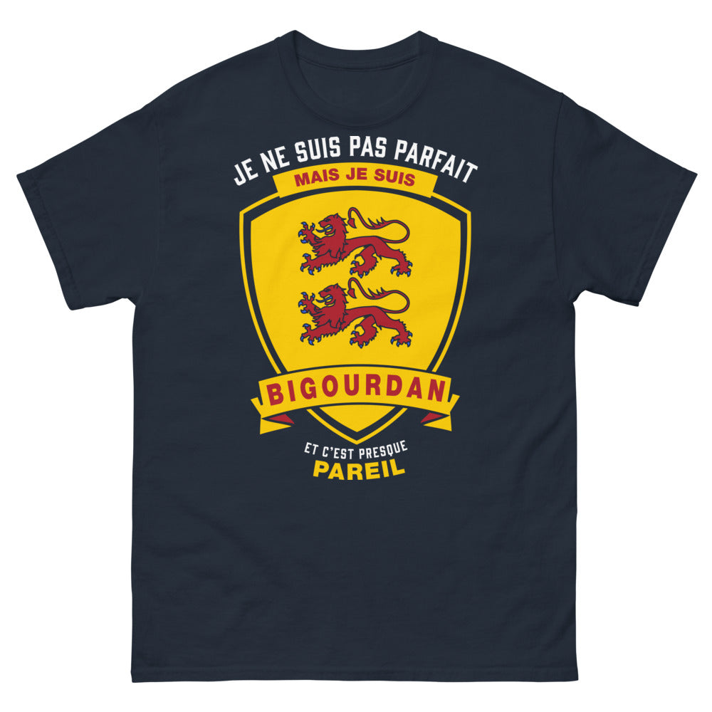 T-shirt Bigourdan marine - c'est presque pareil