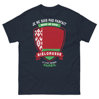 Thumbnail for T-shirt Biélorussie marine - clin d'œil biélorusse