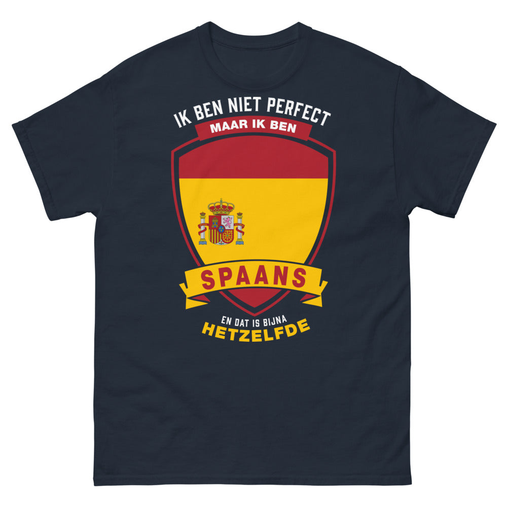 T-Shirt Spanien Marineblau - Spanischer Humor und Geist