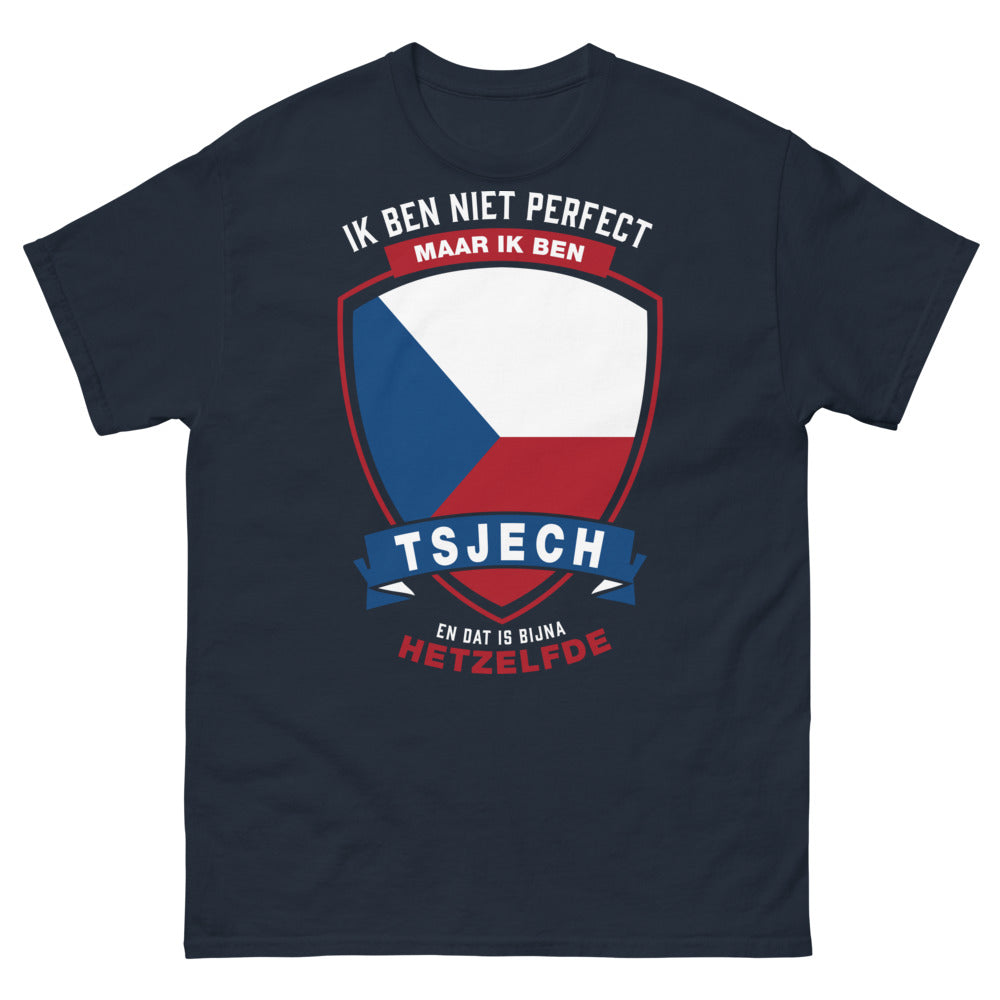 T-shirt Tchèque marine - Presque pareil