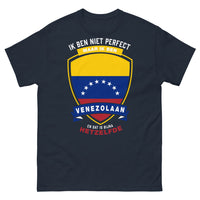 Thumbnail for T-Shirt Venezolaner dunkelblau - Ich bin Venezolaner, fast perfekt