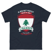 Thumbnail for T-Shirt Libanese dunkelblau - Ich bin Libanese – fast dasselbe