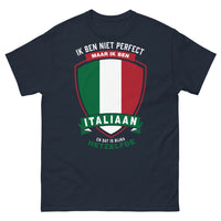 Thumbnail for T-Shirt Italien Marineblau - Maaret je bent een Italiaan