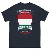 Thumbnail for T-Shirt Ungarisch marineblau - Ik ben niet perfect