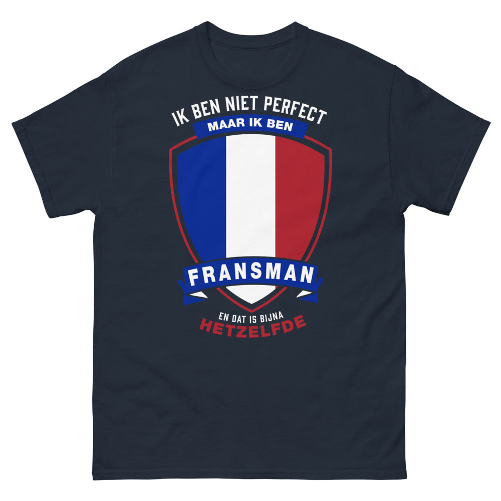 T-Shirt Französische Humor Marine - Humor über die Herkunft