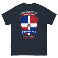 Thumbnail for T-shirt Dominicain marine - Dominicain et Fier de l'Être