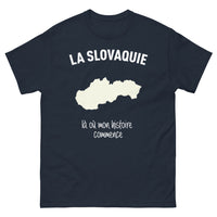 Thumbnail for T-shirt Slovaquie marine - Mon histoire commence ici