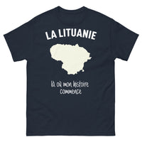 Thumbnail for T-shirt La Lituanie marine - mon histoire commence