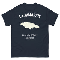 Thumbnail for T-shirt Jamaïque marine - Là où mon histoire commence