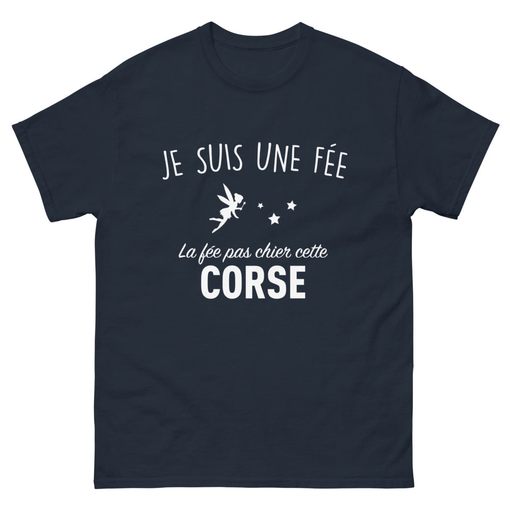 T-shirt Corse marine - Fée corse