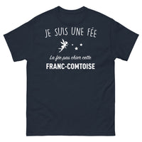 Thumbnail for T-shirt franc-comtoise marine - Fée pas chier