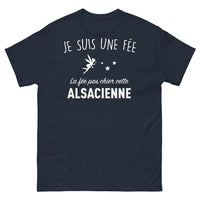 Thumbnail for T-shirt Alsacienne marine - humour piquant et magie