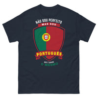 Thumbnail for T-shirt Portugais marine - humour et fierté