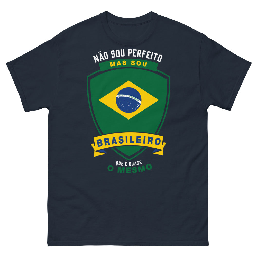 T-shirt Brésil bleu marine - Não Sou Perfeito