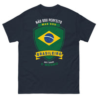 Thumbnail for T-shirt Brésil bleu marine - Não Sou Perfeito