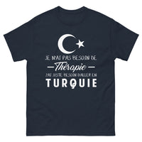 Thumbnail for T-shirt Turquie Nostalgie marine - rêve d'Istanbul