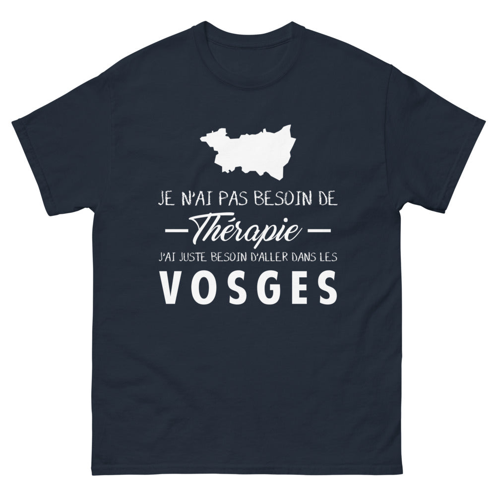 T-shirt Vosges marine - besoin d'aller dans les Vosges