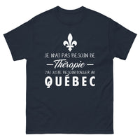 Thumbnail for T-shirt Québec marine - citation humour Québec