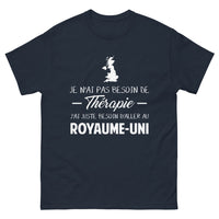 Thumbnail for T-shirt Royaume-Uni marine - Je veux aller au Royaume-Uni