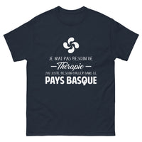 Thumbnail for T-shirt Pays Basque marine - j'ai juste besoin d'aller au Pays Basque