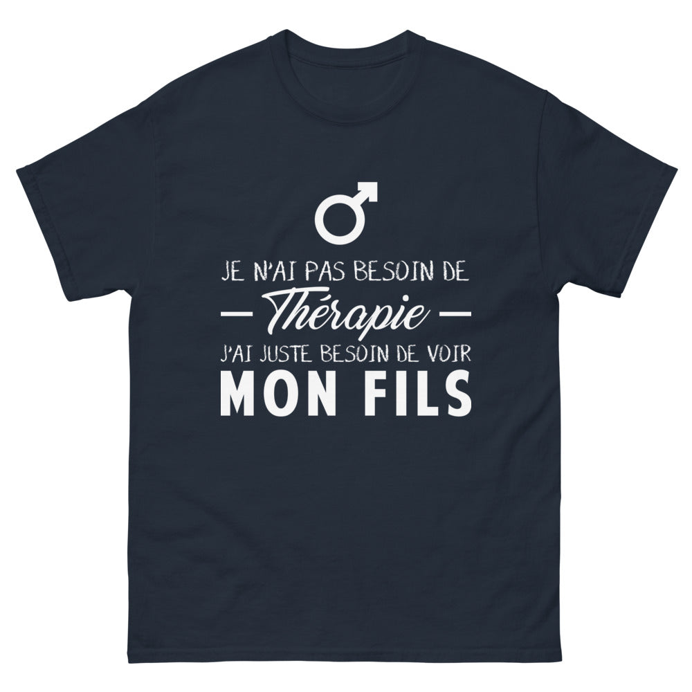 T-shirt famille marine - amour filial