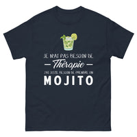 Thumbnail for T-shirt Mojito sombre marine - pas besoin de thérapie