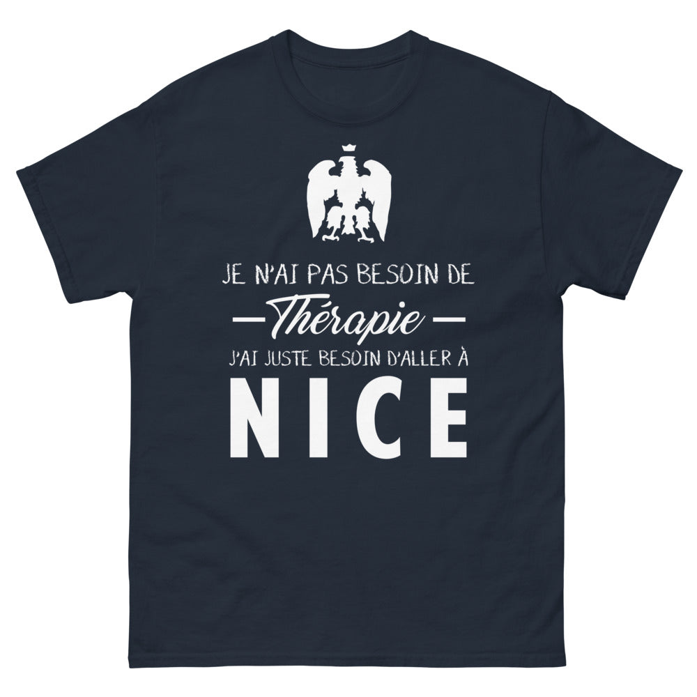 T-shirt Nice bleu marine - envie d'évasion Côte d'Azur