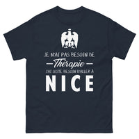 Thumbnail for T-shirt Nice bleu marine - envie d'évasion Côte d'Azur