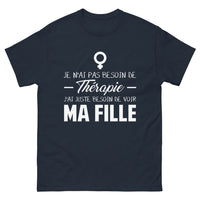 Thumbnail for T-shirt père et fille marine - besoin de voir ma fille