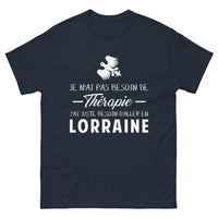 Thumbnail for T-shirt Lorraine marine - Juste d'aller en Lorraine