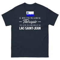 Thumbnail for T-shirt Lac Saint-Jean marine - humour et fierté locale