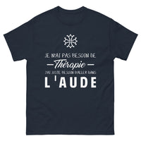 Thumbnail for T-shirt Aude marine - thérapie non requise