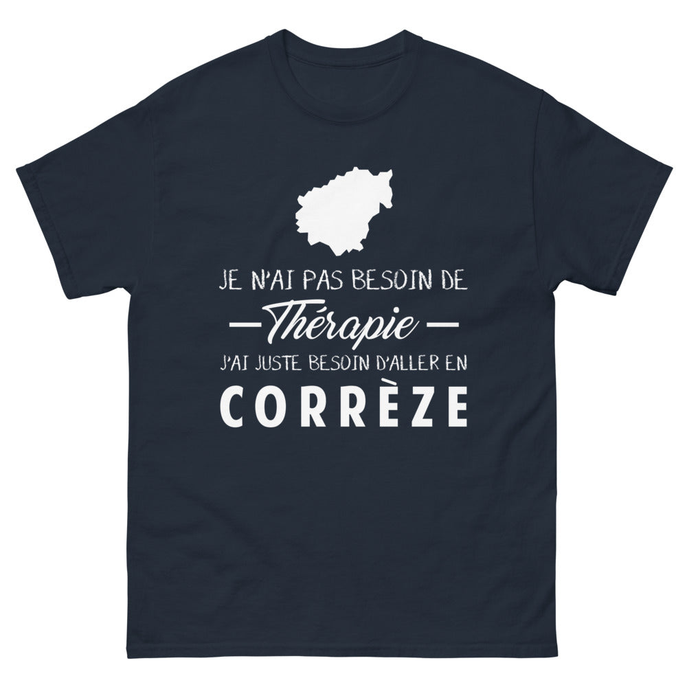 T-shirt Corrèze marine - corrèze love