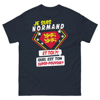 Thumbnail for T-shirt Normand marine - quel est ton super pouvoir
