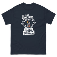 Thumbnail for T-shirt auxiliaires de vie marine - super pouvoir du quotidien