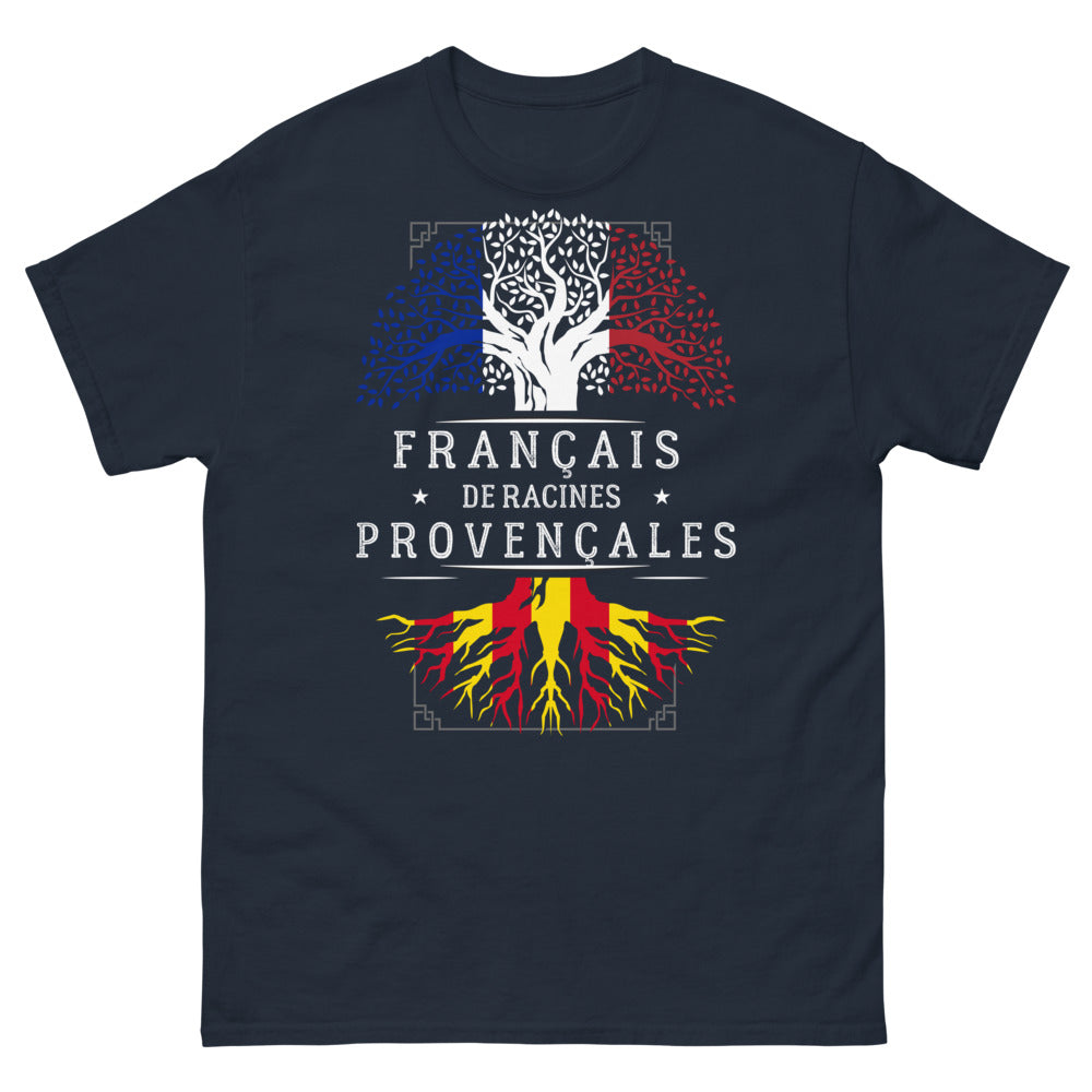 T-shirt Provence marine - racines provençales