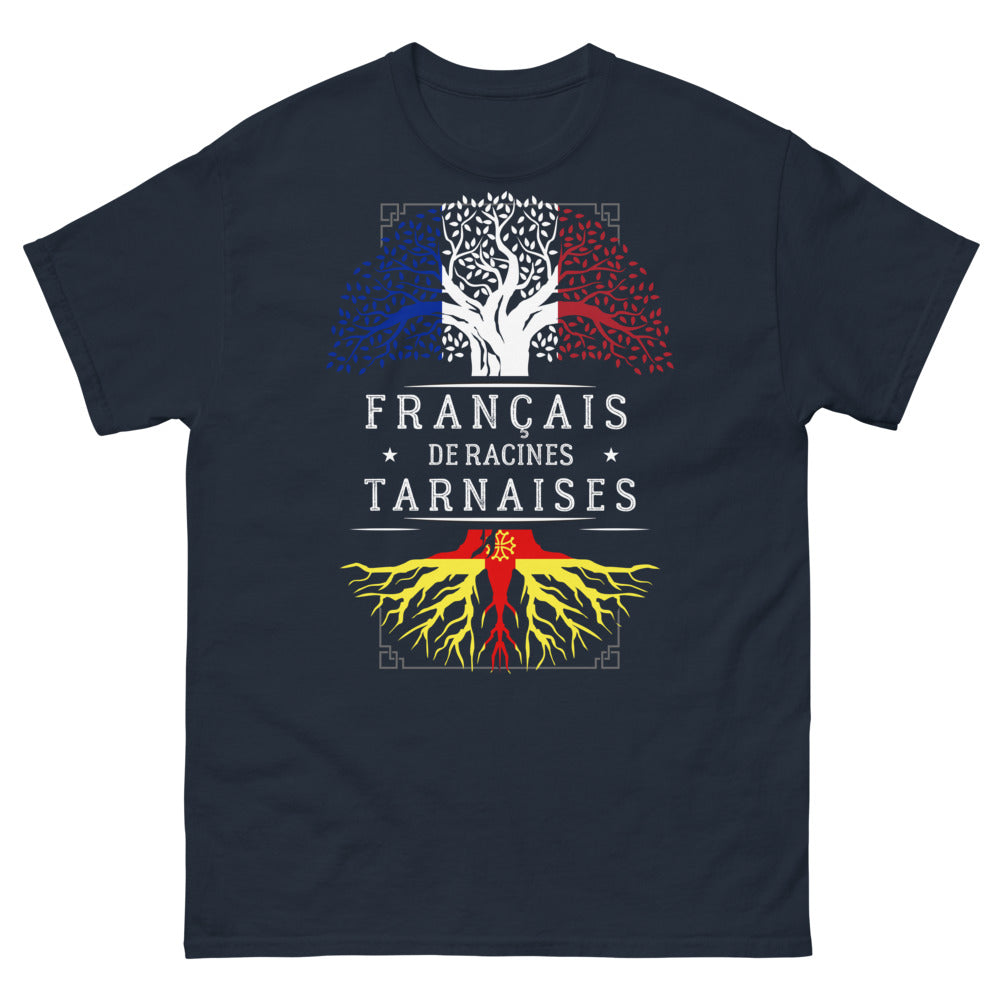 T-shirt Tarnaises marine - Français de Racines Tarnaises