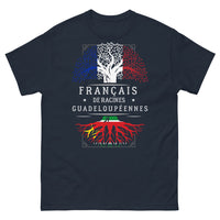 Thumbnail for T-shirt Guadeloupe marine - racines guadeloupéennes