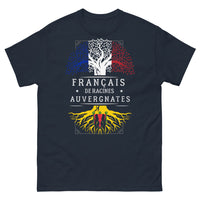 Thumbnail for T-shirt Auvergnates marine - Français de Racines