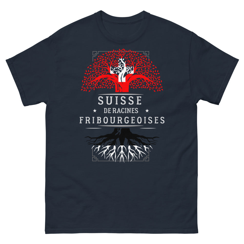 T-shirt Raíces Fribourgeoises marine - Raíces Fribourgeoises