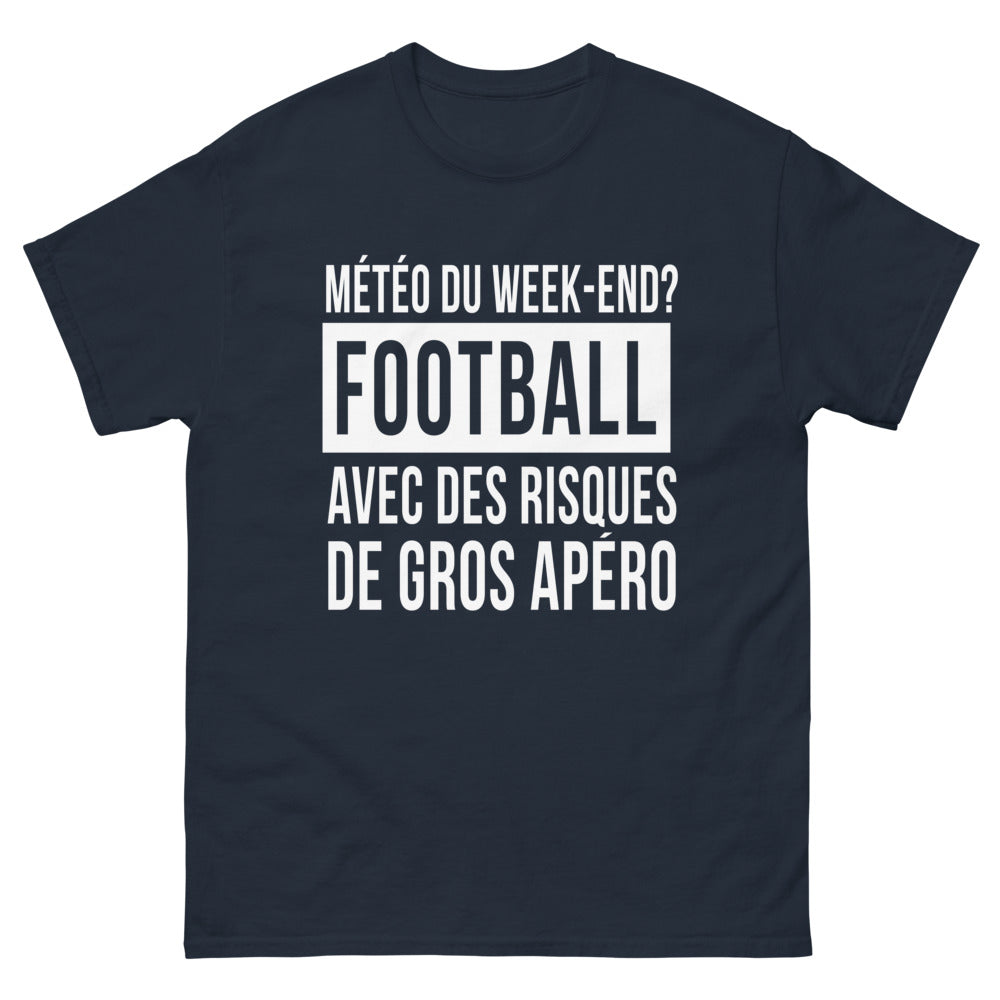 T-shirt Football & Apéro marine - Météo du Week-end: Football et Apéro