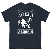 Thumbnail for T-shirt Alsace marine face - Royaume lumineux