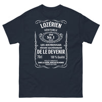 Thumbnail for T-shirt Lozère marine - authenticité et fierté régionale