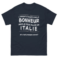 Thumbnail for T-shirt Italie marine - L'argent n'achète pas le bonheur